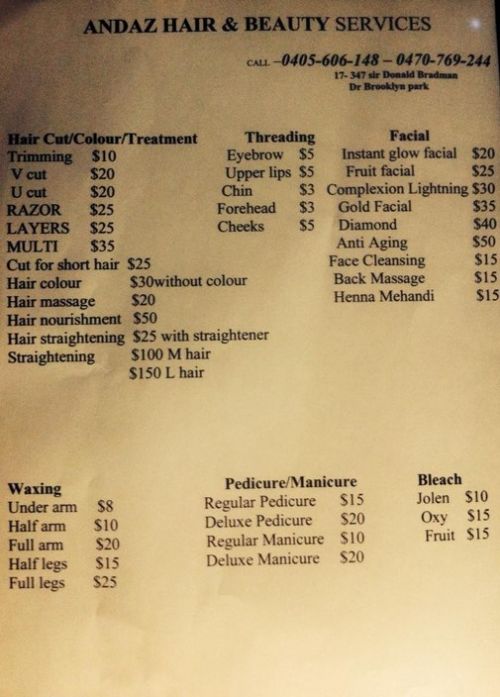 Western Adelaide SA Adelaide Hairdresser