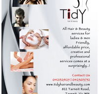 Tidy Hair and Beauty - Adelaide Hairdresser