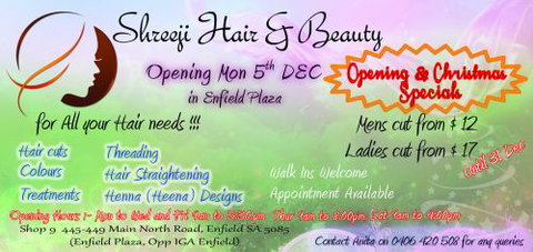 SHREEJI HAIR AND BEAUTY - Adelaide Hairdresser 0