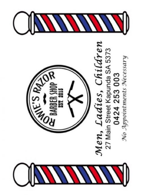 Rowie's Razor - Adelaide Hairdresser 0