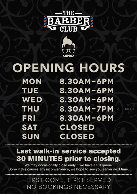 The Barber Club Haircuts For Men - Adelaide Hairdresser 0