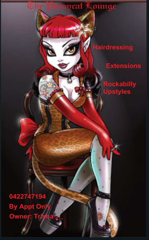 The Pussycat Lounge Hairdressing And Extensions - Adelaide Hairdresser 0