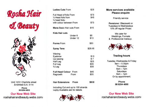 Smithfield SA Adelaide Hairdresser