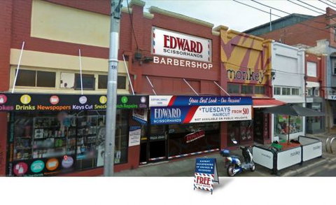 Edward Scissorhands Barber Shop - Adelaide Hairdresser 1